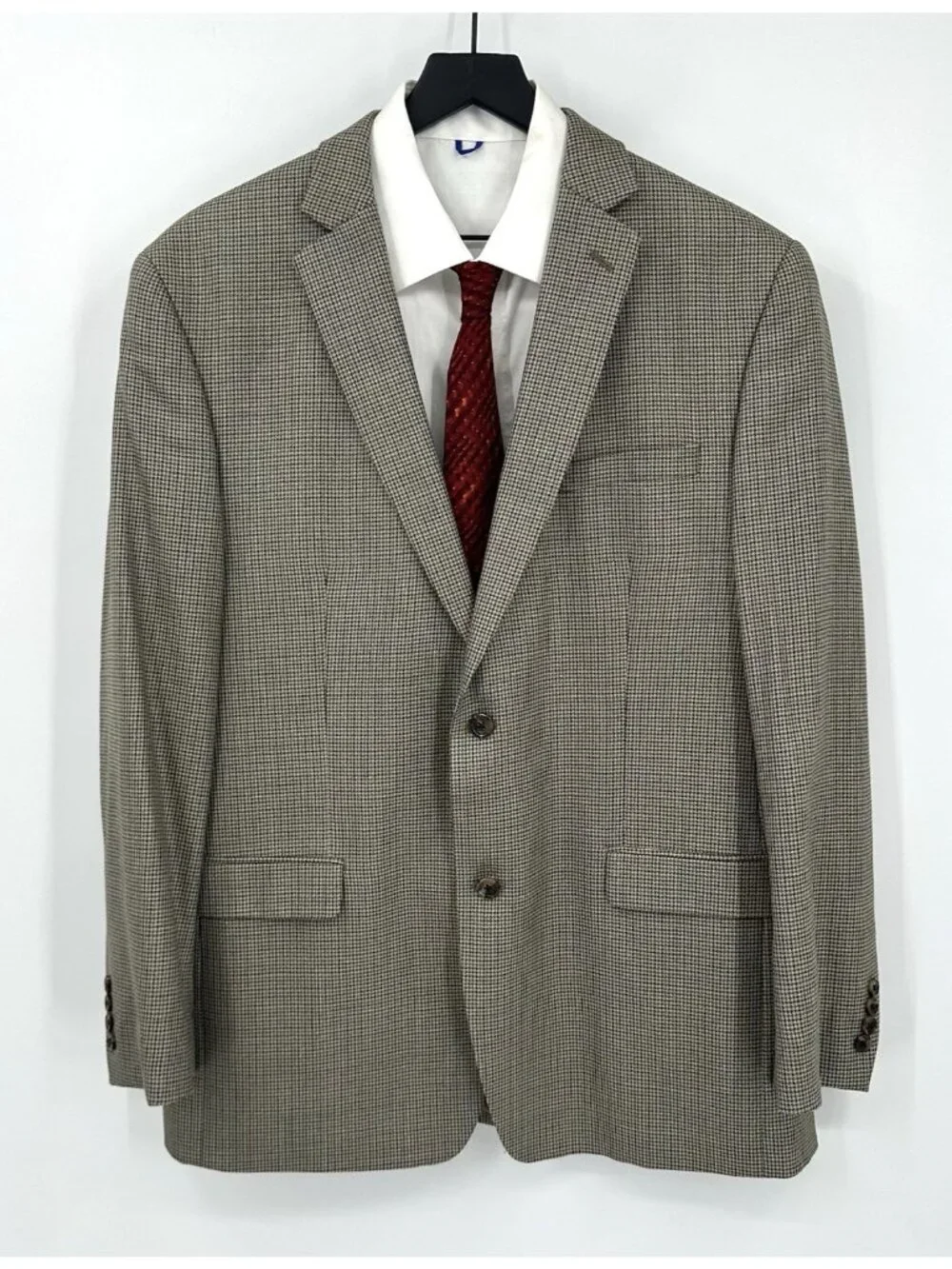 JOSEPH ABBOUD jacket blazer sport coat 44L silk wool business casual office